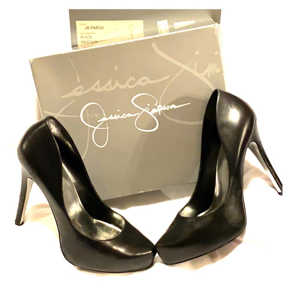 Jessica Simpson Black “Parigi” Heels - Size 9